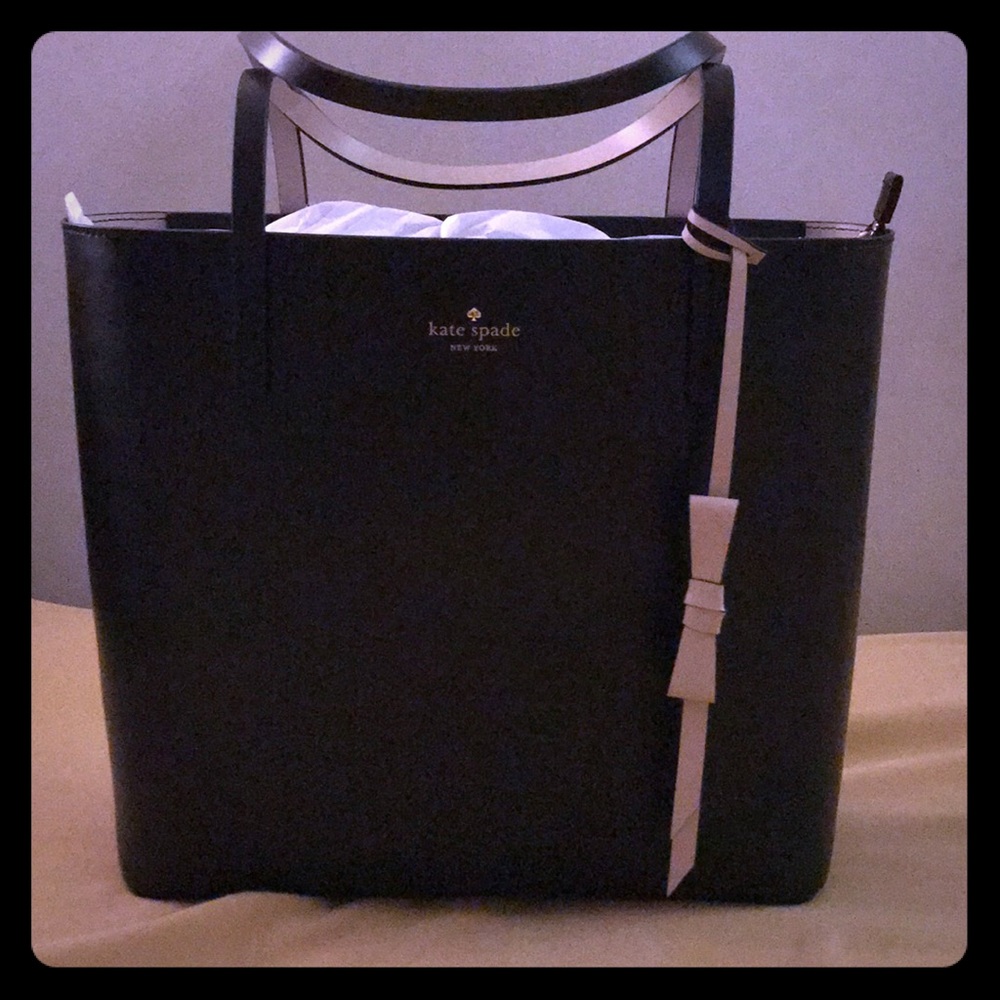 Kate Spade Lawton Way Rose Leather Tote